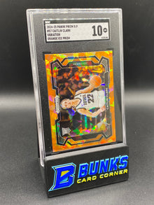 2024-25 Caitlin Clark Orange Ice Prizm CGC 10 Rc