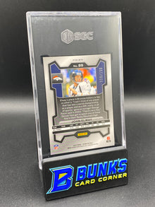 2023 John Elway Blue Wave Prizm 118/199 SGC 10