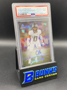 2023 Christian Gonzalez Auto PSA 9 18/350