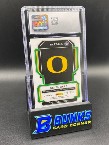 2022 Kel'el Ware Auto Red CGC 9.5/10