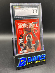 2018 Michael Jordan/LeBron James CGC 7.5