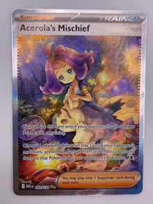 Acerola's Mischief Mega Evolutions NM
