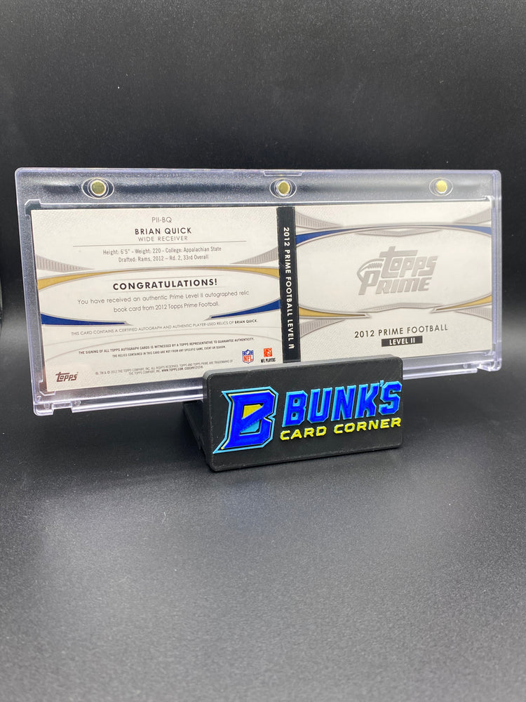 Brian Quick 4/15 Booklet