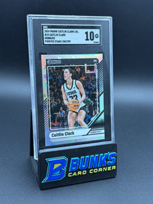 2024 Caitlin Clark Donruss Pointed Stars SGC 10 258/299