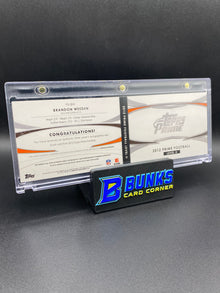 Brandon Weeden 2/15 Booklet