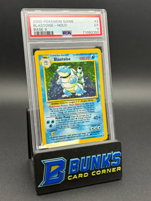 Blastoise Holo Base II PSA 5