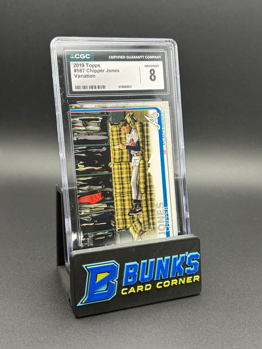 2019 Chipper Jones Variation CGC 8