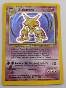 Alakazam Holo Base Set MP
