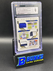 2020 Prescott/Cooper/Lamb Trio Materials National Treasures CGC 9