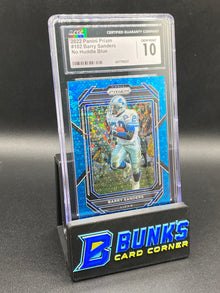 2022 Barry Sanders No Huddle Blue CGC 10