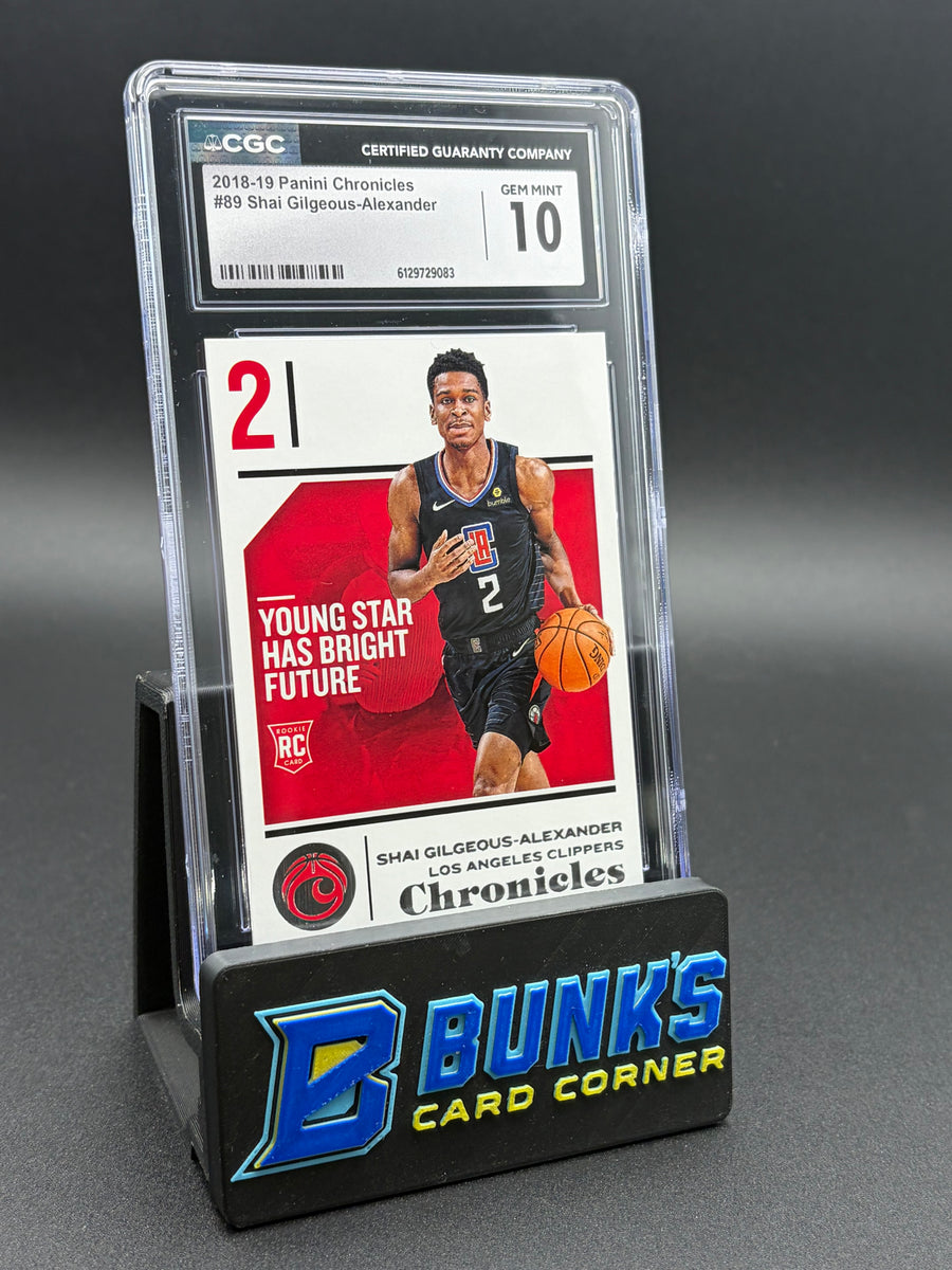 2018-19 Shai Gilgeous Alexander CGC 10 RC