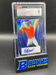 2024 Luke Keaschall Prismatic Blue CGC 9/10 10/25