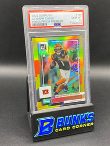 2022 Ja'Marr Chase Press Proof Premium PSA 10