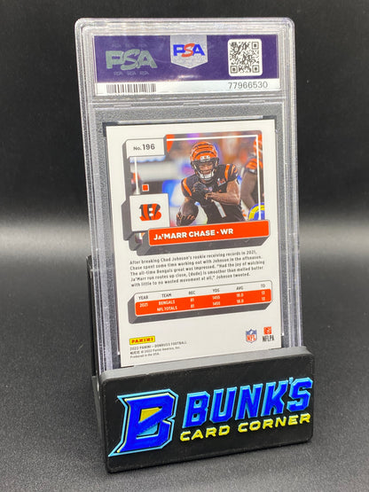 2022 Ja'Marr Chase Press Proof Premium PSA 10