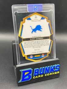 Barry Sanders 48/99 Die-Cut Sapphire