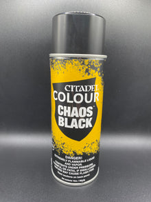 Warhammer Chaos Black Spray Paint