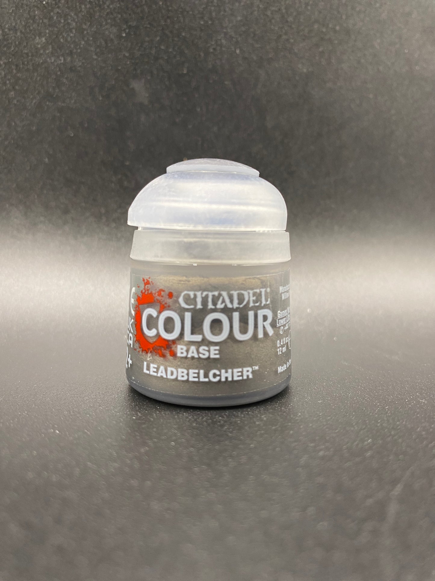 Warhammer Citadel Colour Base Leadbelcher 12 ml Paint
