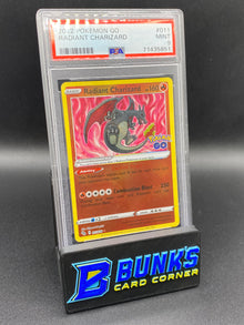 2022 Radient Charizard Pokemon Go PSA 9