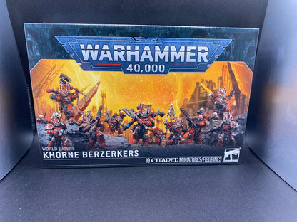 Warhammer World Eaters Khorne Berzerkers