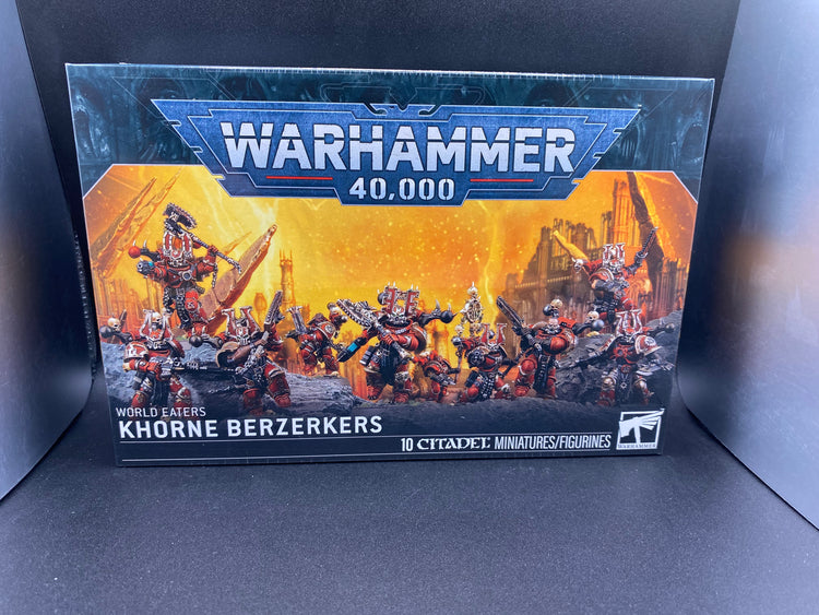 Warhammer World Eaters Khorne Berzerkers