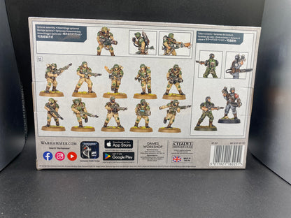 Warhammer Astra Militarum Cadian Shock Troops