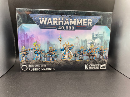Warhammer Thousand Sons Rubric Marines