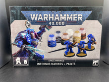Warhammer Space Marines Infernus + Paints