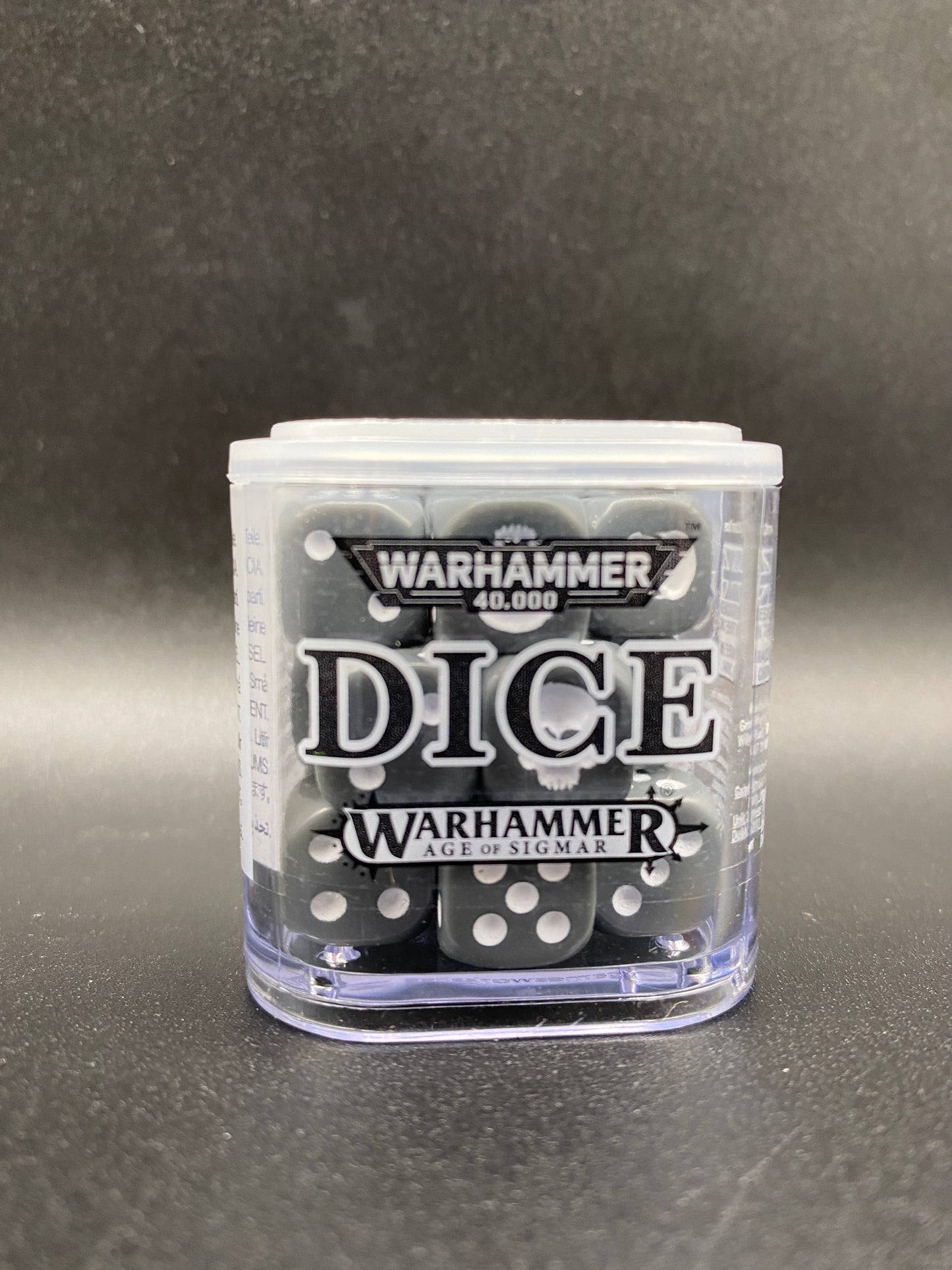 Warhammer Dice Grey