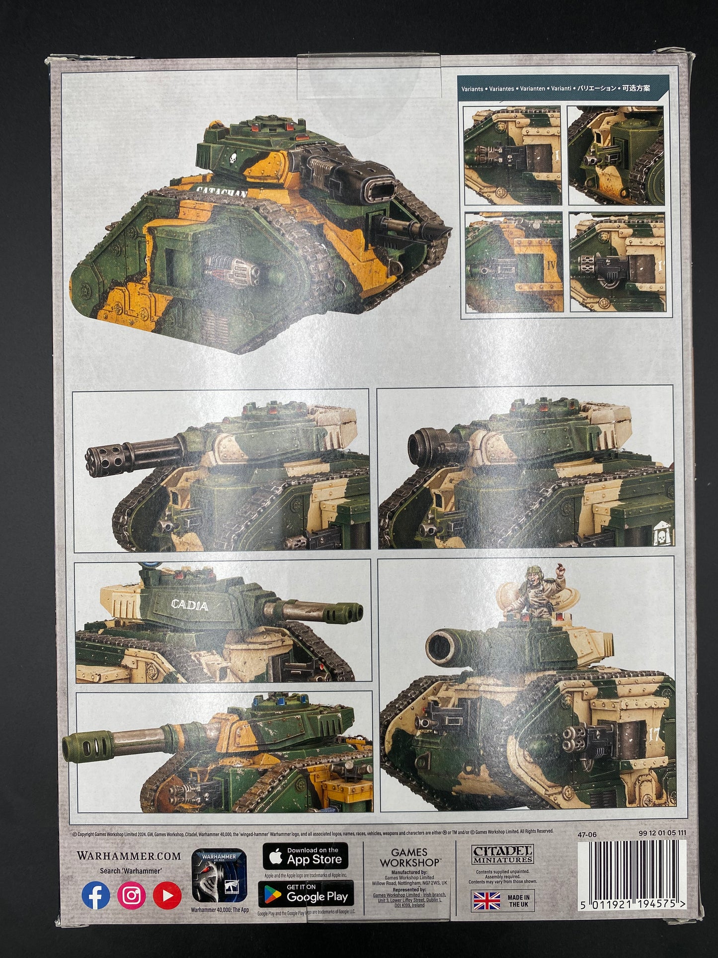 Warhammer Astra Militarum Leman Russ Battle Tank