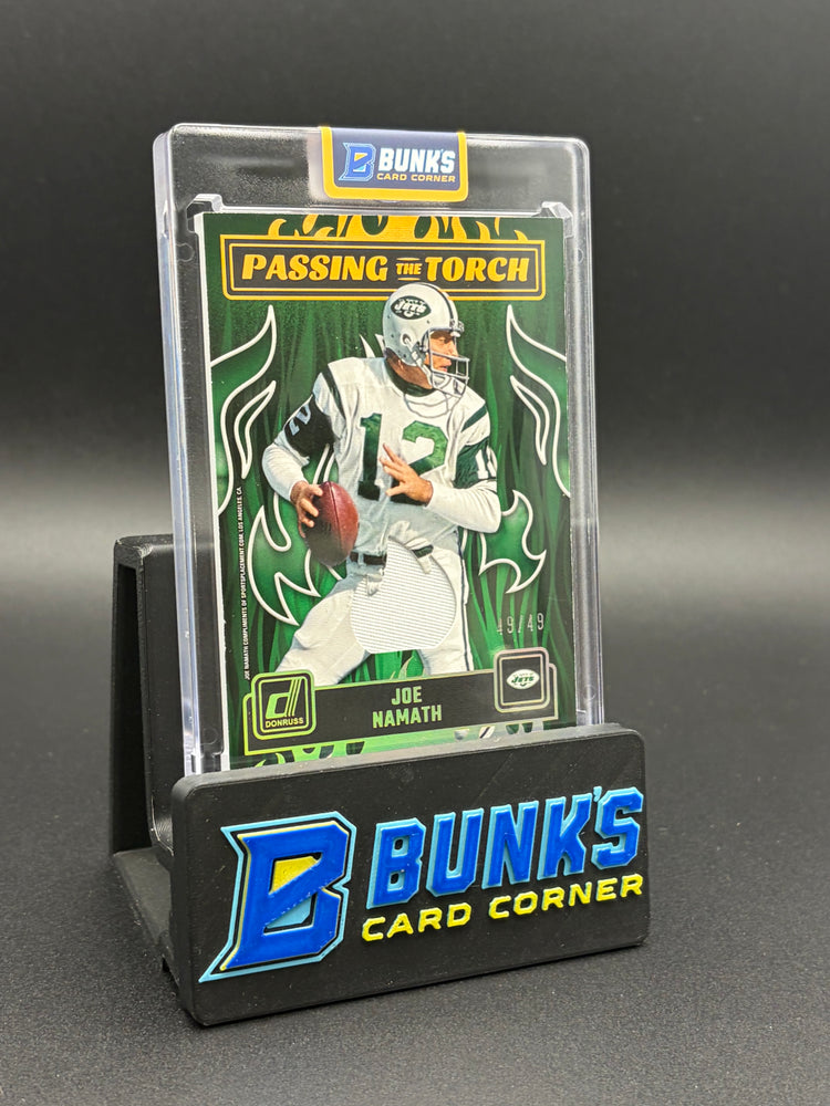 2023 Aaron Rodgers & Joe Namath Passing the Torch Green 49/49