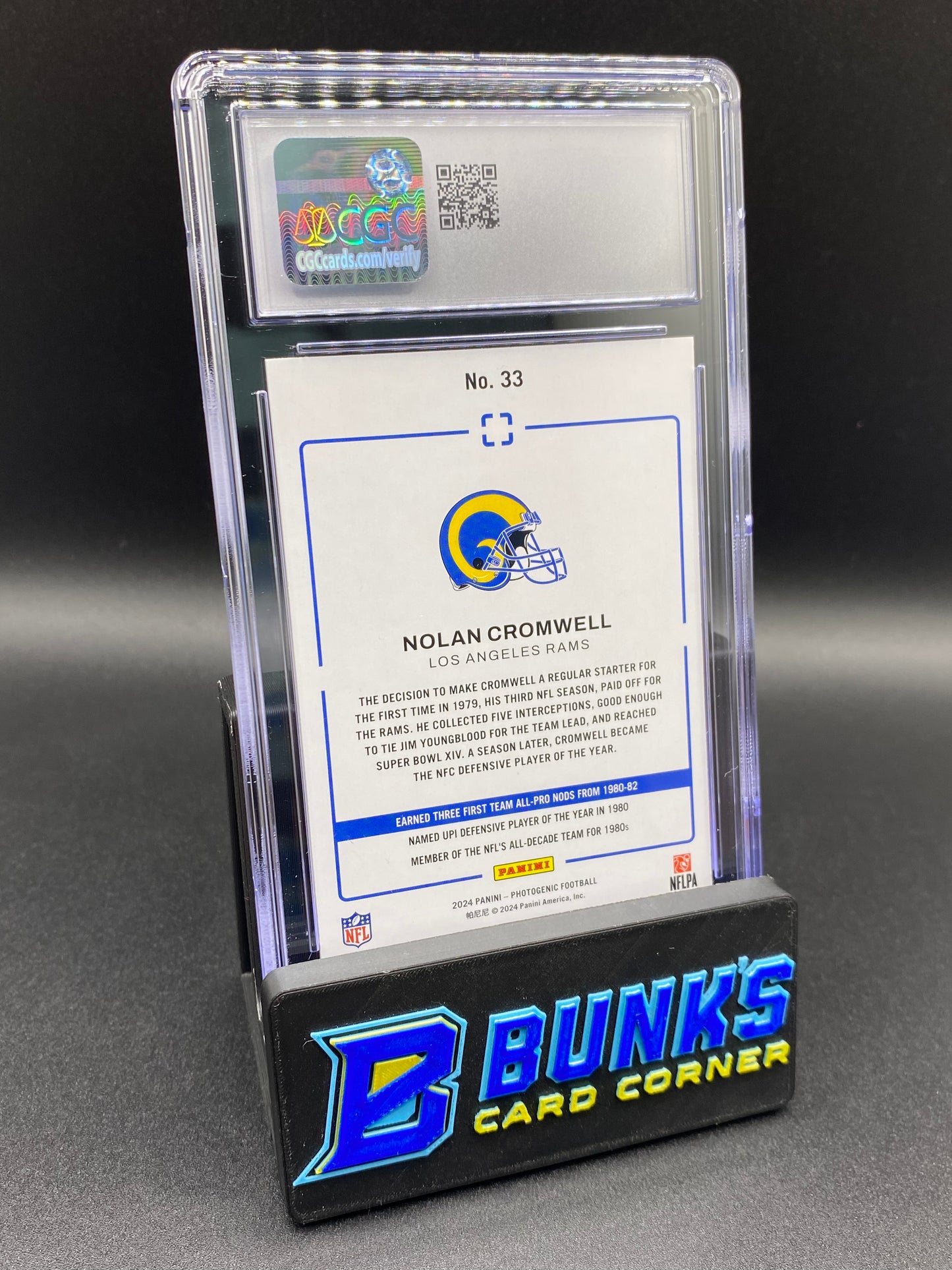 2024 Nolan Cromwell Gold CGC 10