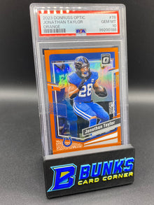 2023 Jonathan Taylor Orange PSA 10