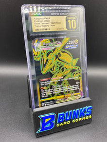 Rayquaza Vmax Trainer Gallery Silver Tempest CGC PRISTINE 10