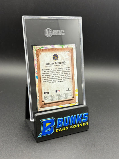 2024 Jackson Chourio Showpieces Bowman's Best SGC 10 RC