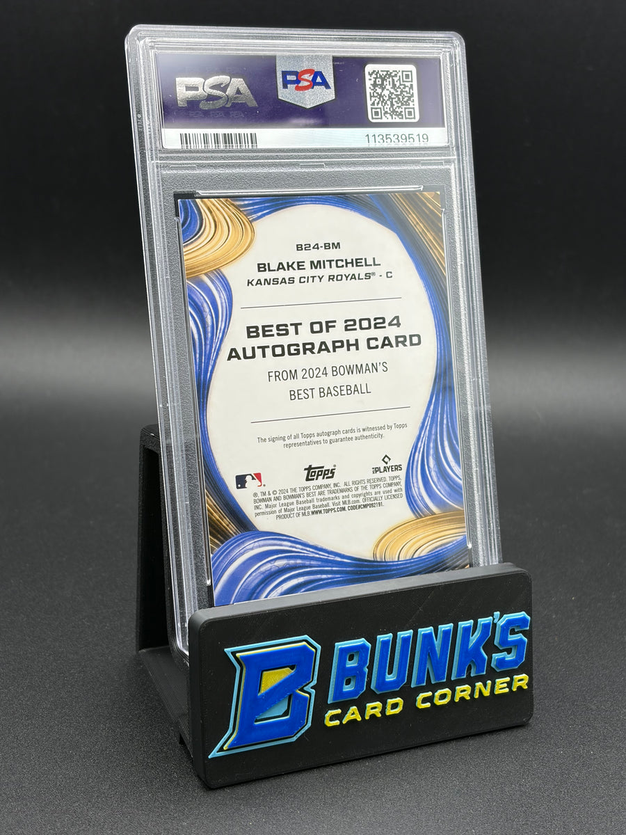 2024 Blake Mitchell Best Of 2024 Autograph PSA 10