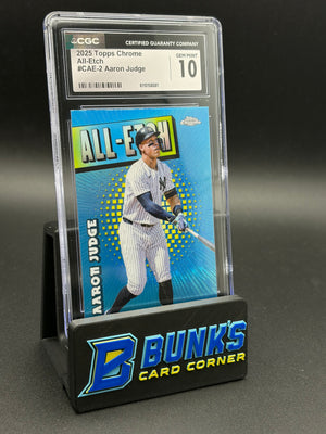 2025 Aaron Judge All Etch CGC 10