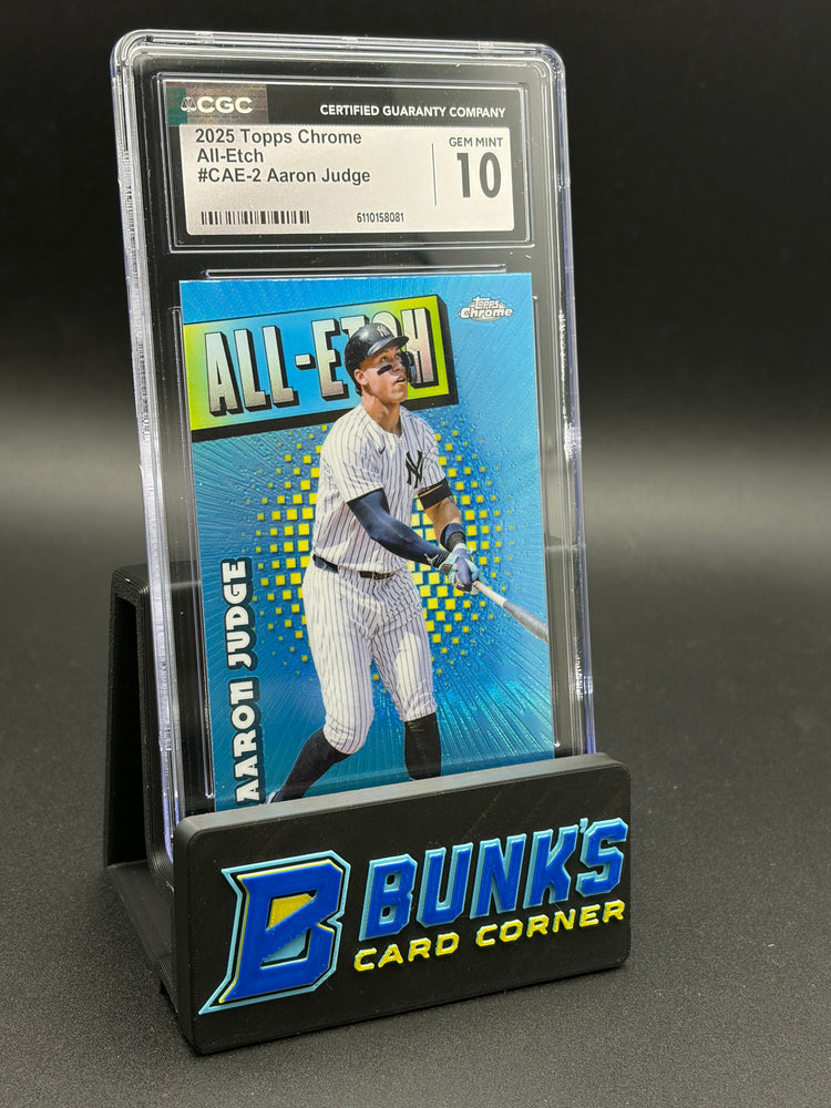 2025 Aaron Judge All Etch CGC 10