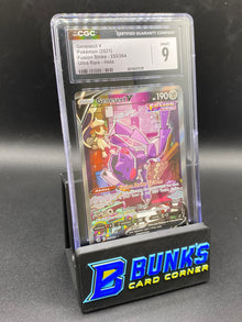 Genesect V Ultra Rare Fusion Strike CGC 9