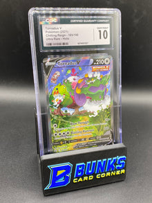Tornadus V Ultra Rare Chilling Reign CGC 10
