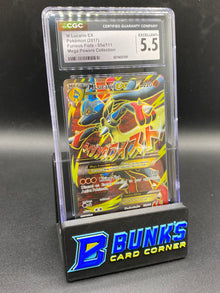 Mega Lucario Ex Furious Fists CGC 5.5