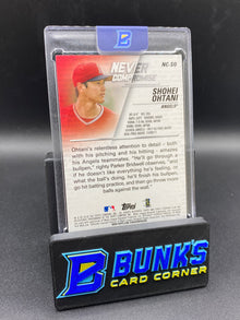 2018 Shohei Ohtani Never Compromise Rc