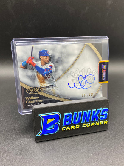 Willson Contreras Tier One Talent Auto 71/120