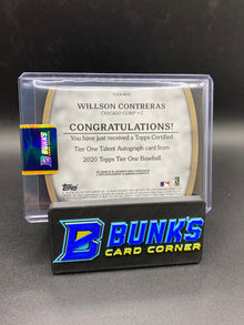 Willson Contreras Tier One Talent Auto 71/120