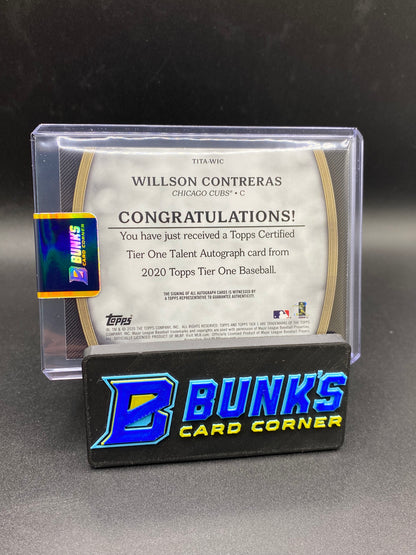Willson Contreras Tier One Talent Auto 71/120