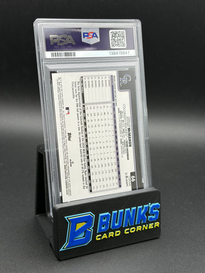2025 Ryan McMahon Orange Sapphire PSA 9 1/25