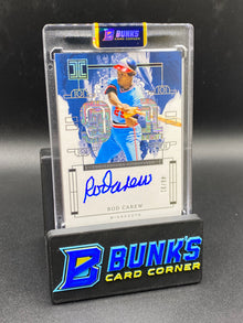Rod Carew Auto 48/91 Impeccable