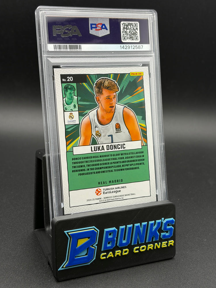 2024 Luka Doncic Net Marvels Donruss PSA 9