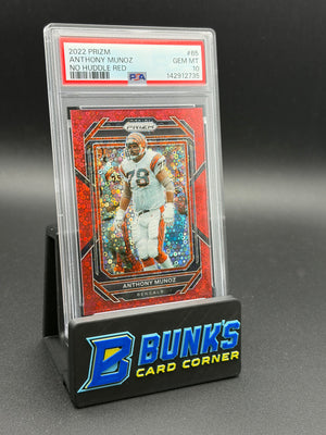 2022 Anthony Munoz No Huddle Red PSA 10 3/50