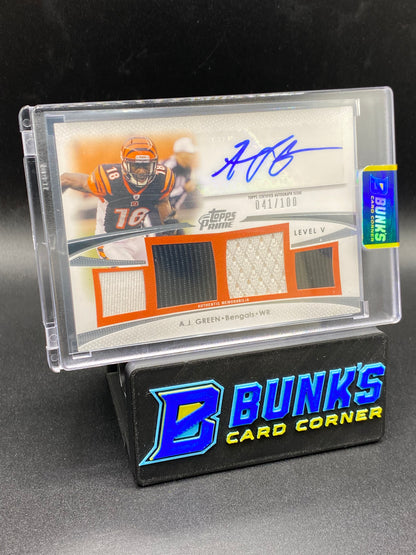AJ Green Auto Level V Patches 41/100