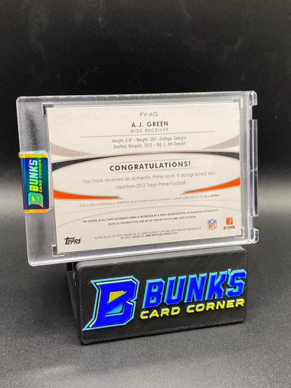 AJ Green Auto Level V Patches 41/100